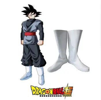 

Dragon Ball Super Goku Black Fighting White Boots Anime Cosplay Costume Shoes 021511