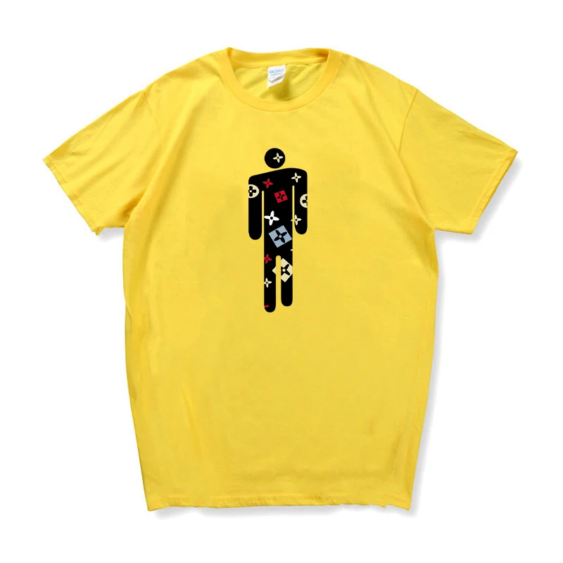 

Billie Eilish Funny T Shirt Unisex Men Women Summer Cotton Tops Colors Streetwear Camiseta Hombre Harajuku Funny T Shirts