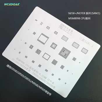 

Wozniak High-Quality For Samsung S8 S8+ NOTE8 Planting Tin Net MSM8998 CPU CHIP G9500 G955U N9500 Steel Net 0.12MM Mesh Repair