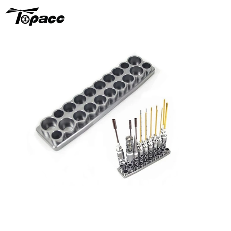 

20 Holes Hexagon Socket Model Tool Holder Screwdriver Storage Case for Repair Tools RC Models Multirotor Spare Parts Accessories