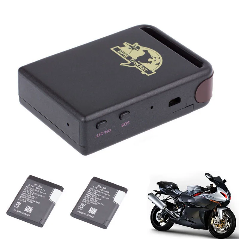 

HOT SALE TK102 GPS/GSM/GPRS Tracker Car Vehicle Mini Tracking Device + 2 Battery Real-Time tracking Vicky
