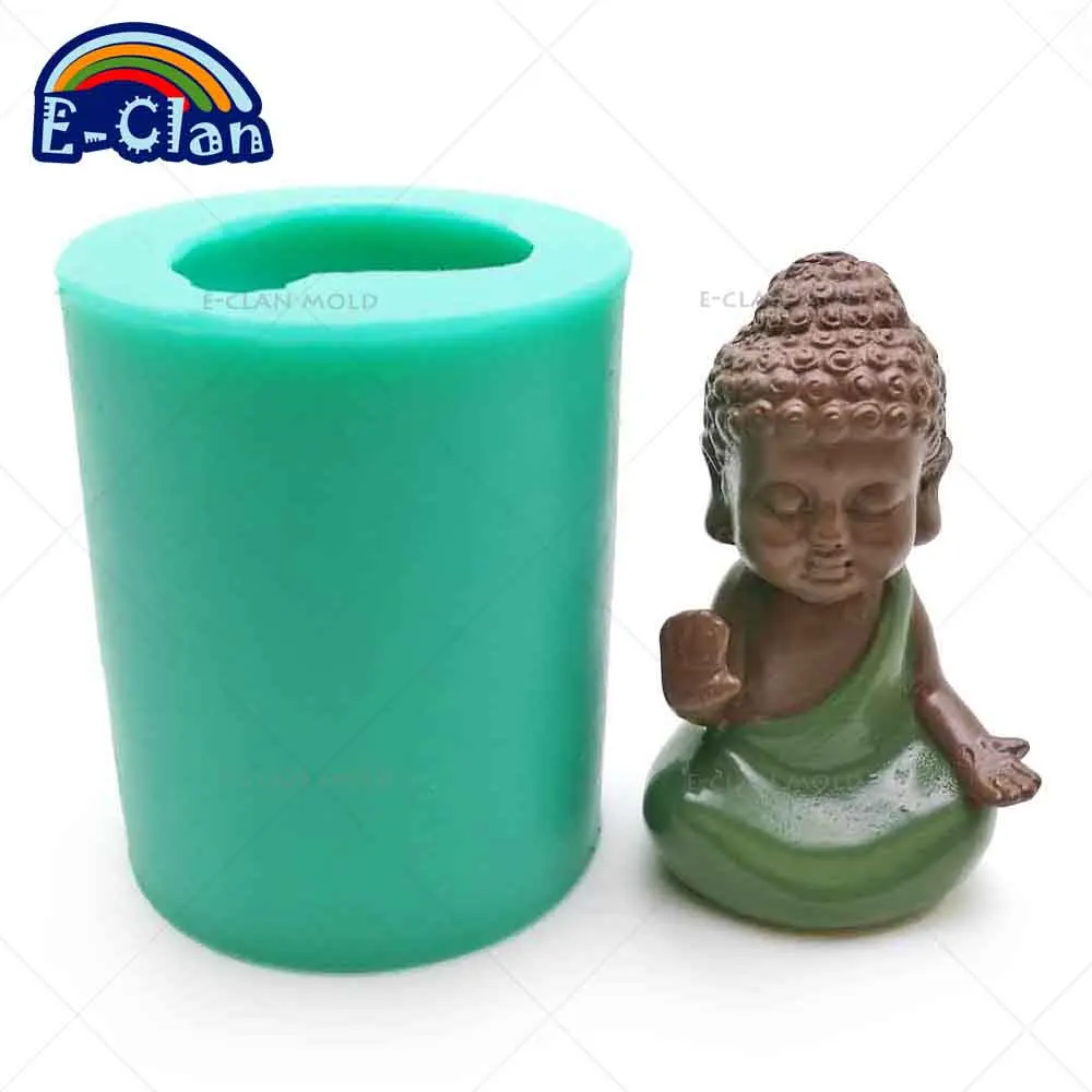 3D Будда statu силиконовая форма для ручной работы статуя Будды Мыло Форма для выпечки декоративные инструменты для торта свеча S0485HS-S0488HS25