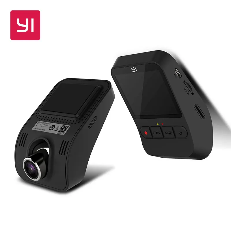 YI Mini Dash font b Camera b font 1080p HD Recording Video 140 Wide angle WiFi