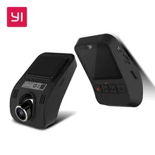 YI мини тире Камера 1080 P HD Запись видео 140 широкоугольный Wi-Fi 2,0 »ЖК-дисплей Экран встроенный большой диафрагма международная версия