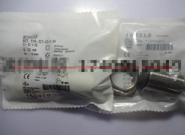 100% новый BES 516-327-E5-Y-S4/BES516-327-E5-Y-S4 датчик приближения 3 провода PNP нормально открытый |