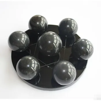 

Dual-color eye obsidian ball Qixing array Decoration