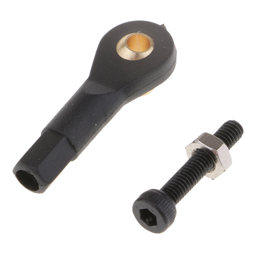 Nylon Link Rod End Joint Ball Head Holder Buckle with Screws, Pack of 10