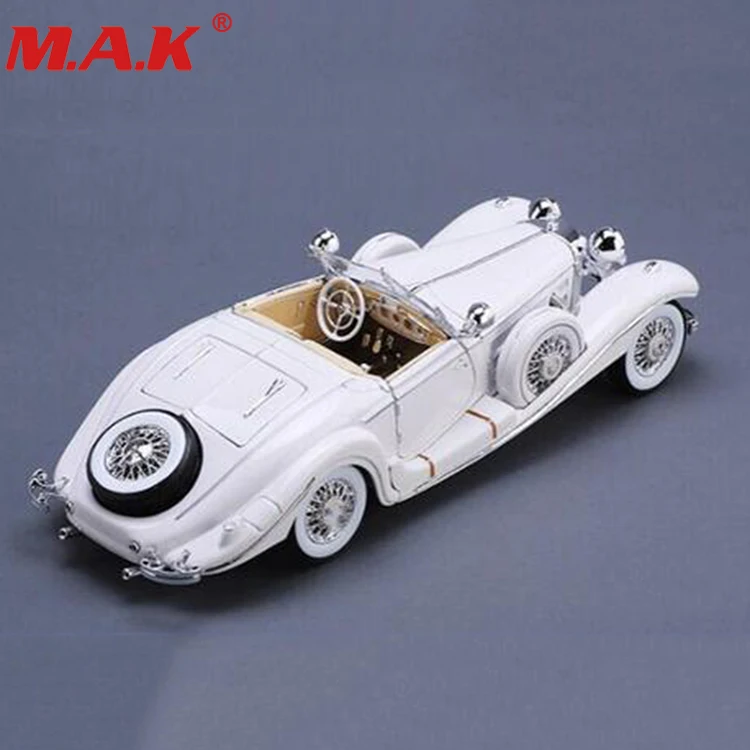 Модель автомобиля 1/18 масштаб сплав литья под давлением классический автомобиль 1936 500k металлический автомобиль коллекционные модели игрушки для коллекции подарки для детей