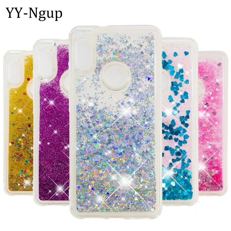 

Xiaomi Redmi Note 5 Pro Case Liquid Quicksand Phone Case on for Funda Xiaomi Redmi 5 Plus Note 5a 4 4x 4a Xiomi mi a1 Case Cover