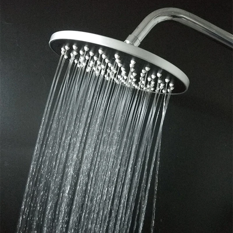 

High-end Bathroom Rainfall 100 Hole Shower Head Round & Square Stainless Steel Showerhead for Hotel Shower Accessories