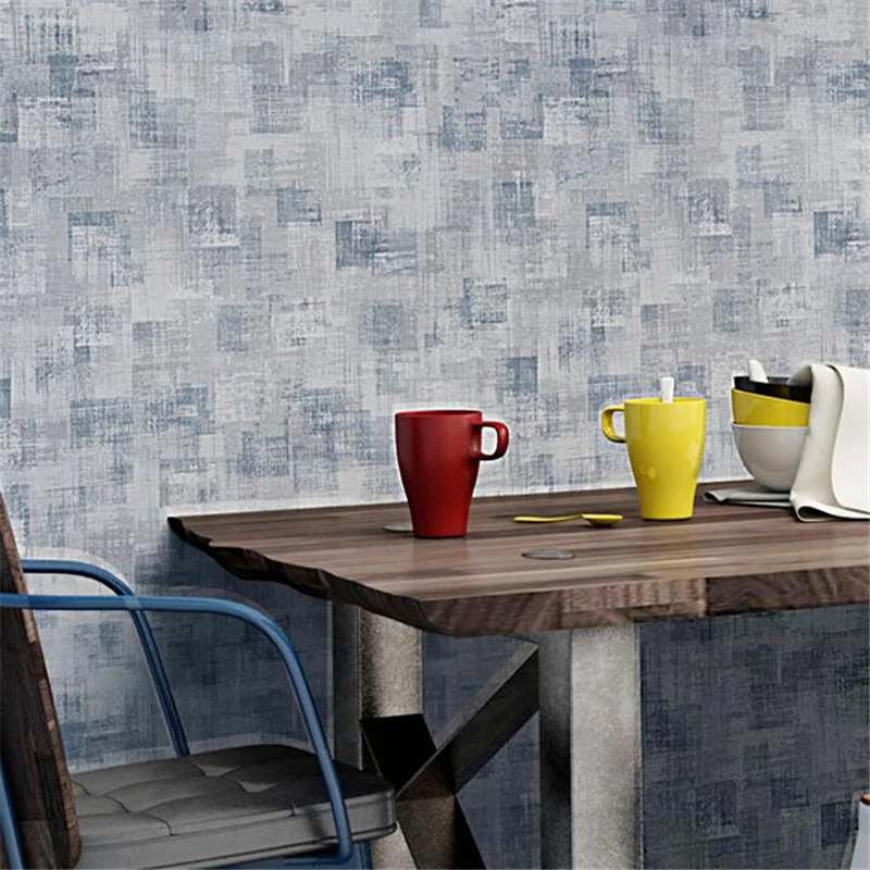 Retro nostalgic personality mottled lattice diatom mud non woven