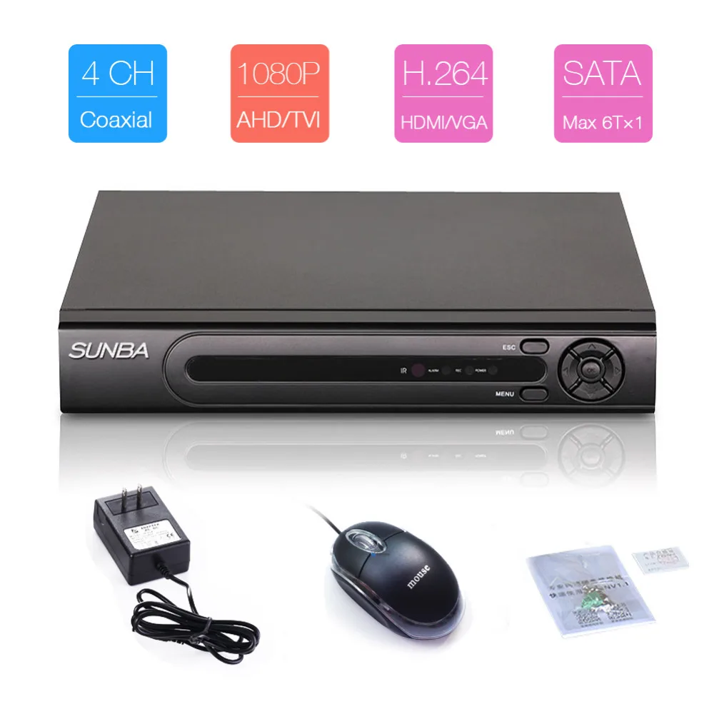 

ADVR7804T-EL 1 disk 4 AHD hard disk video recorder, DVR ADVR, NVR three in one