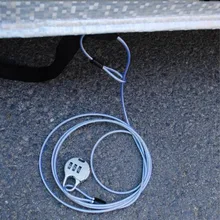 CHIZIYO высокое качество, домашняя дорожная сумка, замок безопасности, автомобильный чехол, Противоугонный замок, трос, замок с паролем