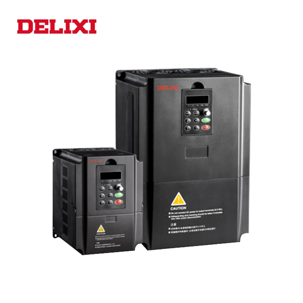 Преобразователь частоты DELIXI 1 5 кВт AC 380 В 3 фазный вход приводы VFD для контроля