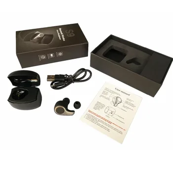 

Bluetooth 5.0 Earphones in-Ear Wireless Earbuds Stereo Bass Sound Noise Cancellation mini Wireless Bluetooth Earphone