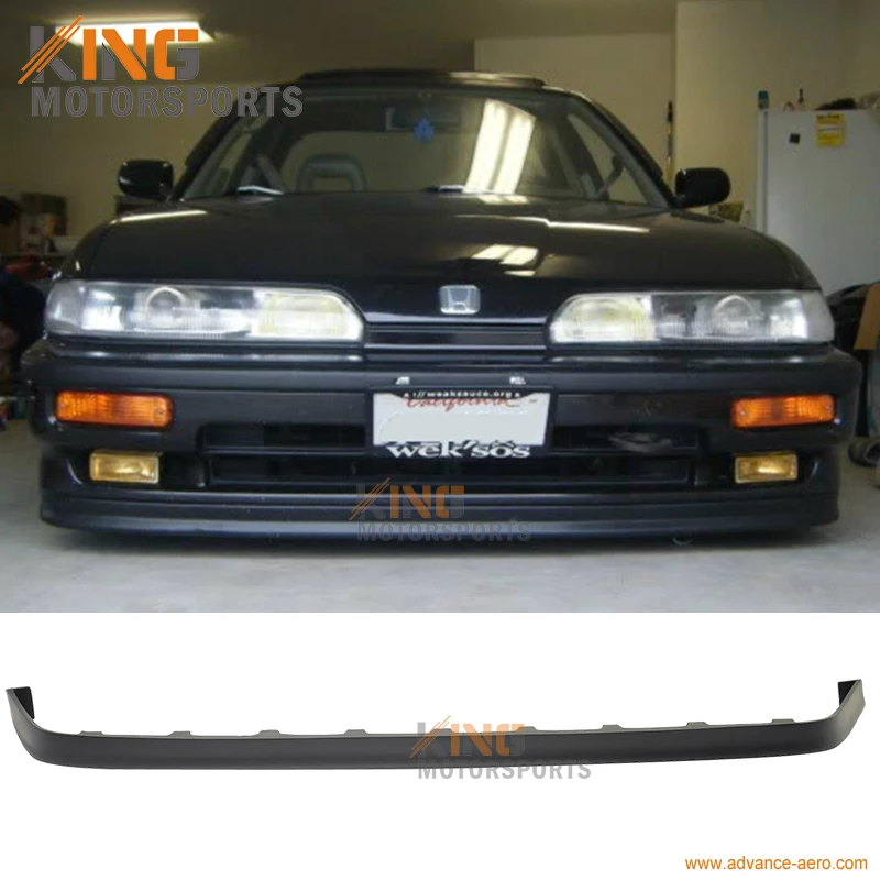 

Fits 90-91 Acura Integra 3DR 4DR PU Front Bumper Lip Spoiler JDP Style