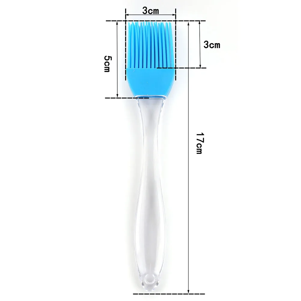 1 шт. пластиковая силиконовая прочная щетка для барбекю для запекания, щетка для запекания масла, щетки для барбекю, барбекю, кухонная утварь гаджеты для дома