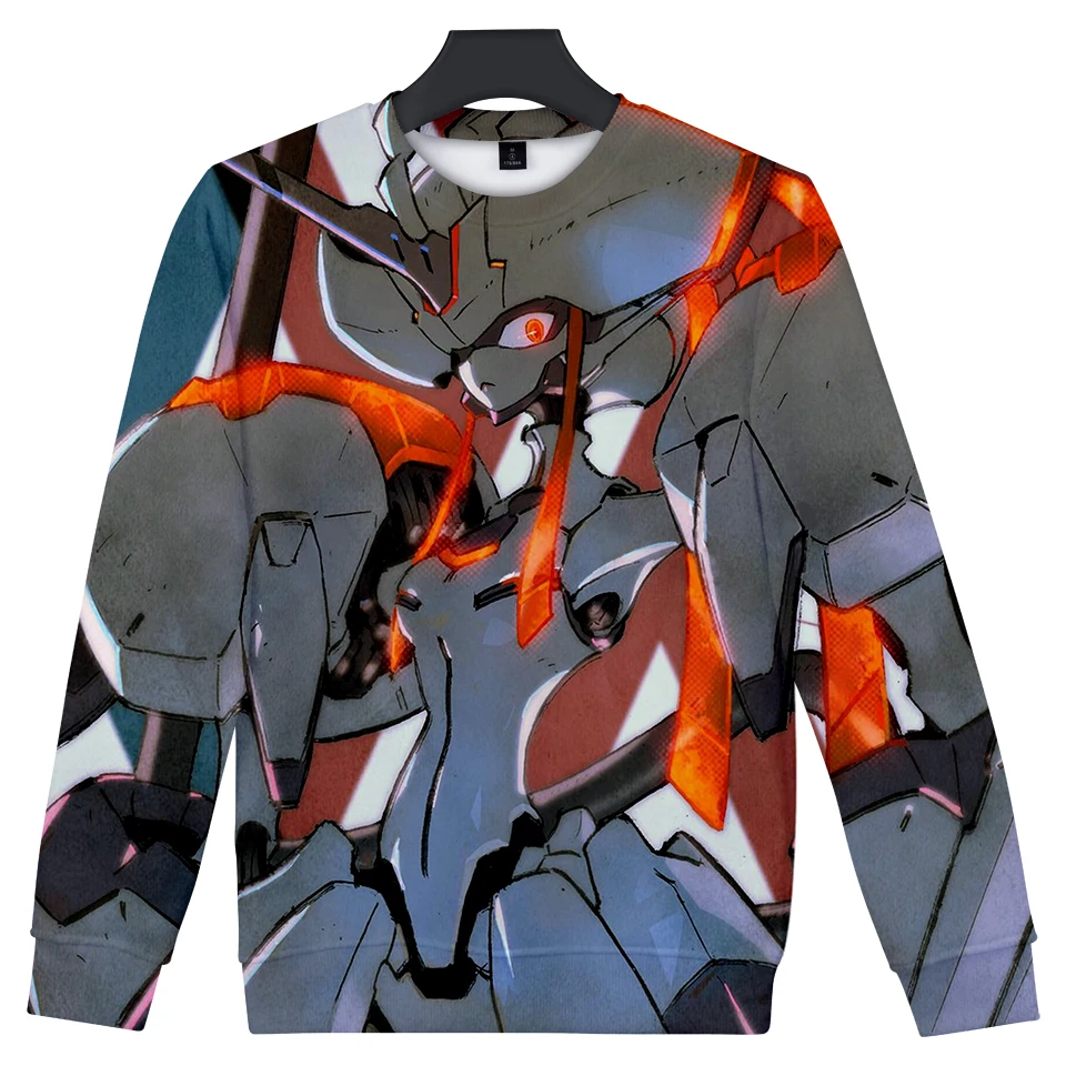 Darling in the Franxx - Zero Two and Hiro 3D Printed Sweatshirt (9 Styles)