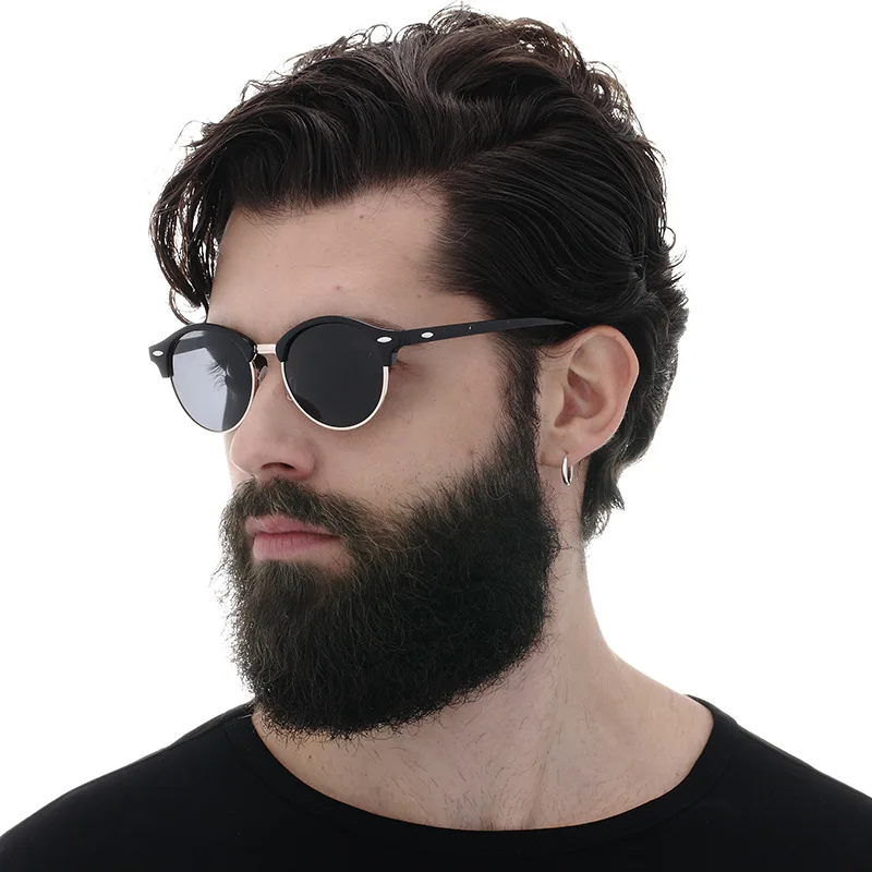 Mens Round Sunglasses