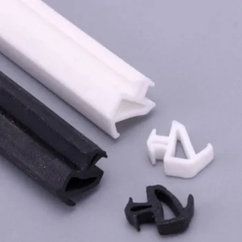 

Tubular Gasket Weatherstrip Aluminium Door Window Slot Seal Strip Triangle Silicone TPV Rubber 5 x 12m 10m Black White Brown