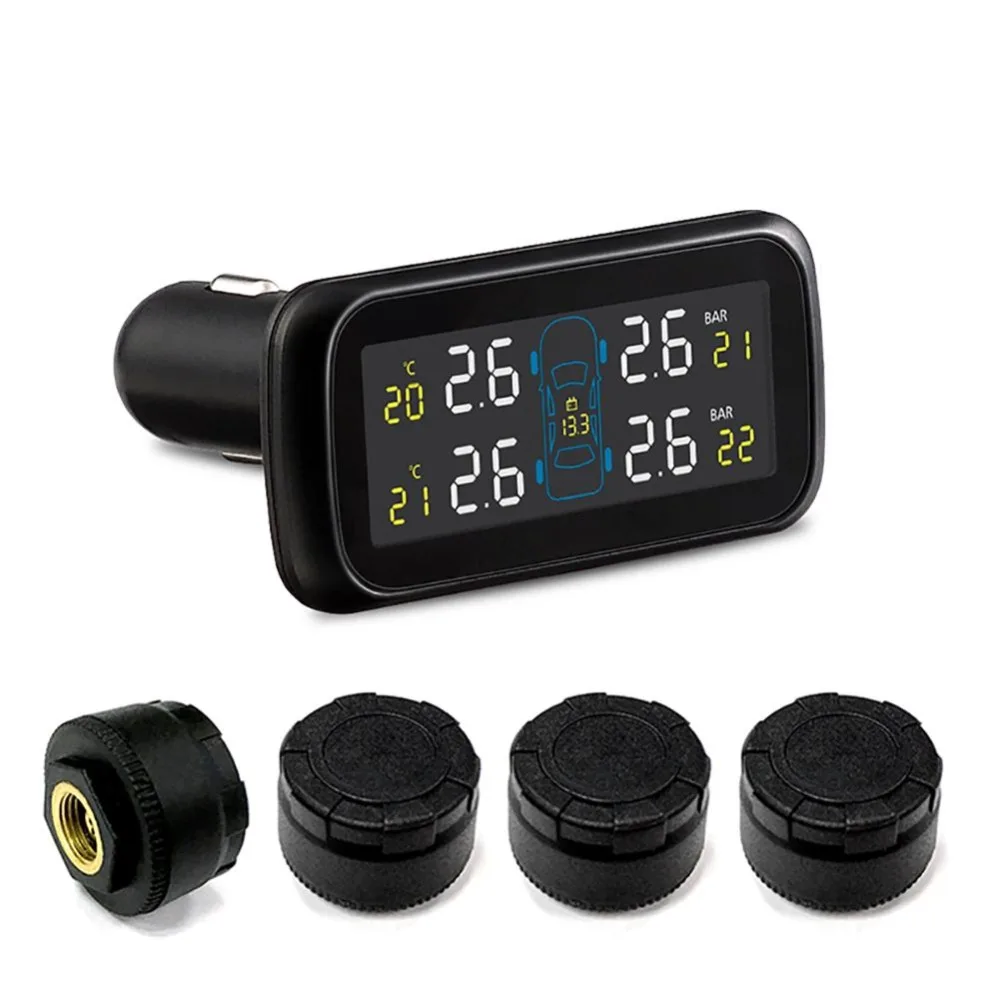 

New Smart Car TPMS Tyre Pressure Cigarette Lighter Car Tire Pressure Monitor For for Audi A1/A2/A3/A4(B5,B6,B7)/A6(C4,C5,C6)/A8