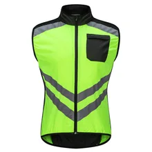 Мужской светоотражающий жилет для езды на мотоцикле ветровка для езды на мотоцикле тонкий зеленый светоотражающий жилет от ветра безопасность Экипировка для мужчин t