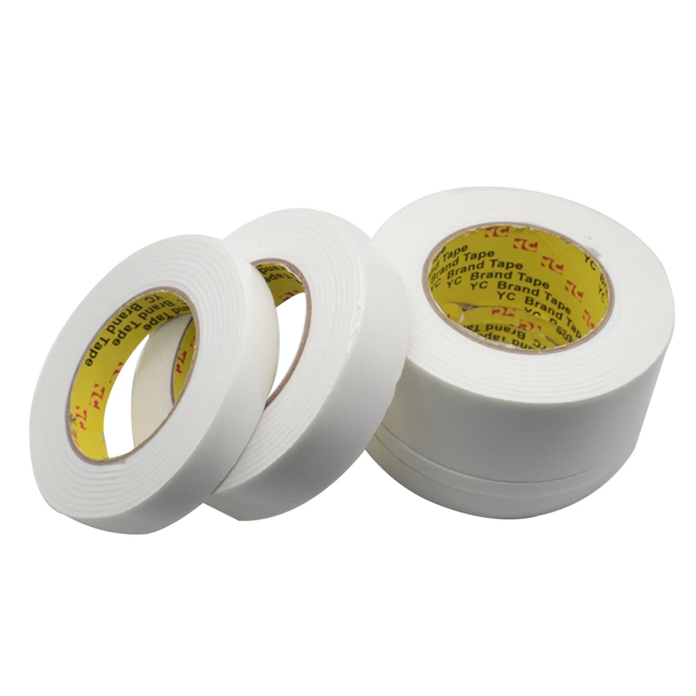 3M/5M Super Strong Double Faced Adhesive Tape Foam - 10mm to 100mm - Double Sided Tape for Mounting and Fixing - Self Adhesive Pad with Powerful Sticky Bonding image 3