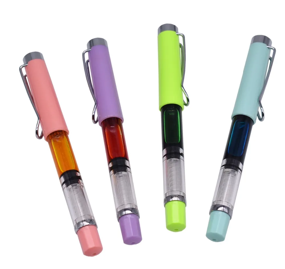 

piston High capacity fashion new style Lightweight gift Fountain Pens