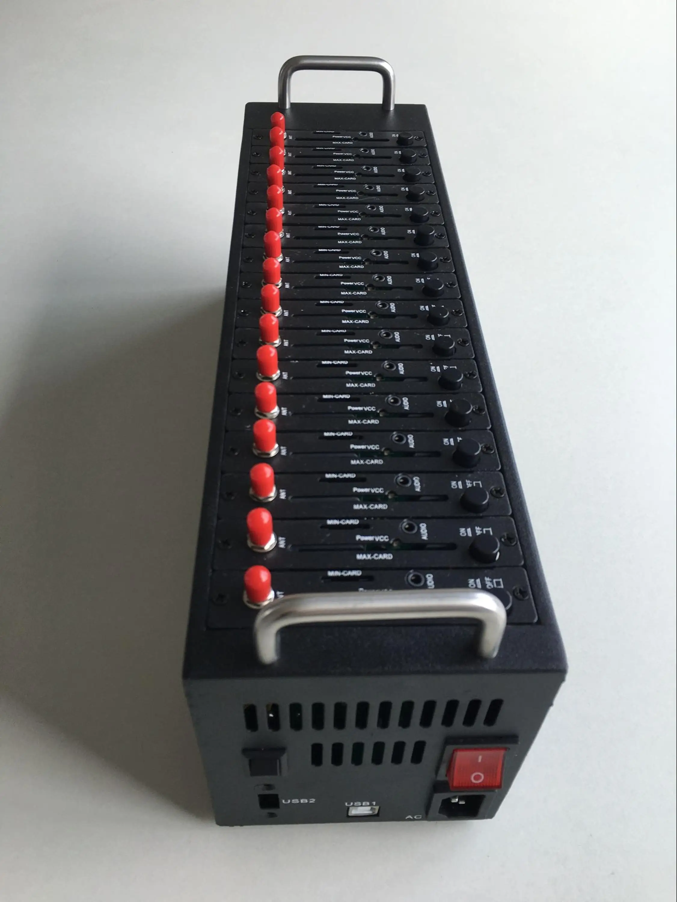 Cheapest 16 Ports GSM GPRS Modem Pool With USB Interface Quad band Bulk