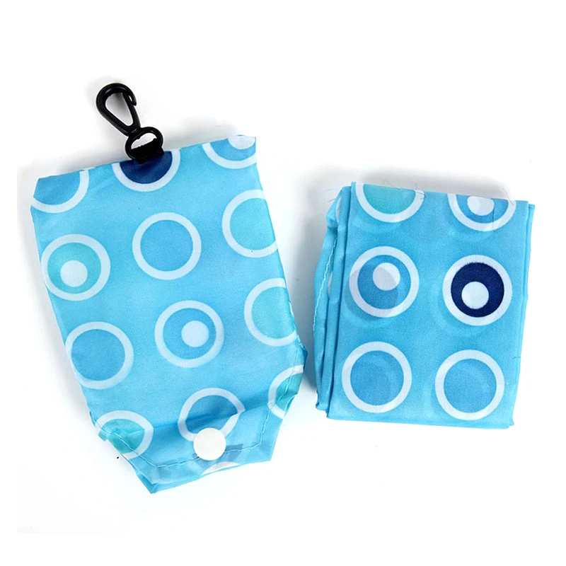 

Women Reusable Shopping Bag Foldable Bag Fashion Flower Printing Folding Recycle Handbags Home Organization Tote Bag