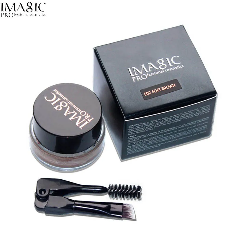 

IMAGIC Eyebrow Cream Waterproof Maquiagem Makeup Accessories Eye Brow Cream Eyebrow Enhancer 6 Colors Cosmetic