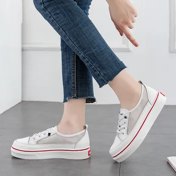 

Walking Shoes Woman Canvas Mesh Breathable Women Sock Sneakers Student