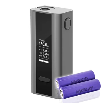 

Joyetech Cuboid 150W Starter 0.96" OLED Display Dual-Battery TCR Version 3.0 Box Mod - Grey