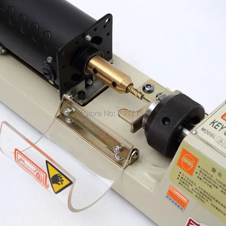 WENXING 423A Tubular Key Cutter Cutting Machine Key Duplicating Machine Only Working On 220v