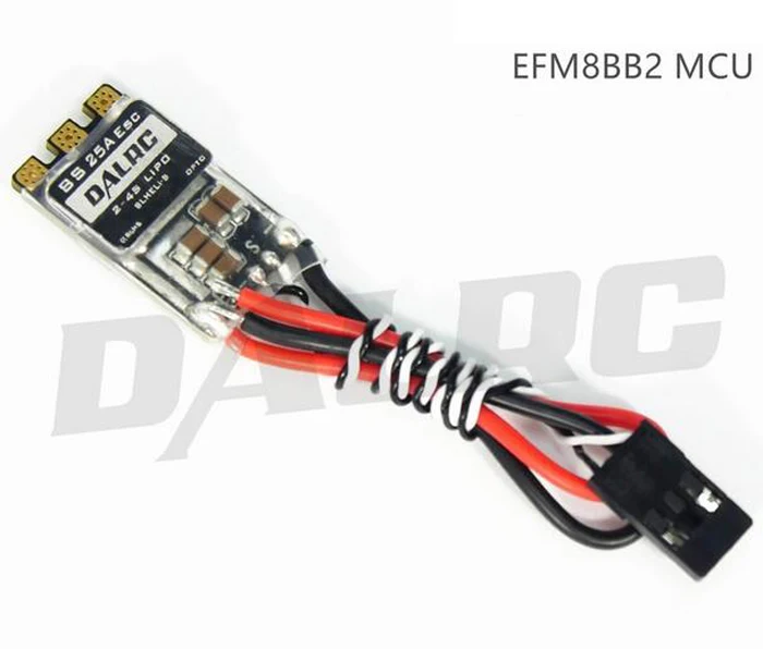 

DALRC BS25A BLHELI_S 16.X DSHOT ESC EFM8BB2 processor USB programmer for FPV drone accessories support OneShot125/42 MultiShot