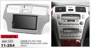 

Car radio with frame Android 9.1 Autoradio GPS Player for TOYOTA Windom LEXUS ES 01-06 silver Multimedia recorder stereo device