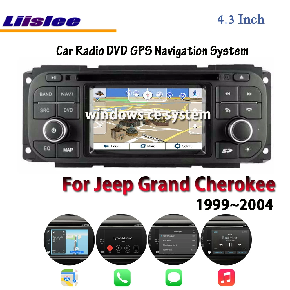 Discount Liislee For Jeep Grand Cherokee 1999~2004 Car Radio DVD Player Wifi GPS Map Nav Navi Navigation Touch Screen Multimedia System 2 Discount Liislee For Jeep Grand Cherokee 1999~2004 Car Radio DVD Player Wifi GPS Map Nav Navi Navigation Touch Screen Multimedia System 2