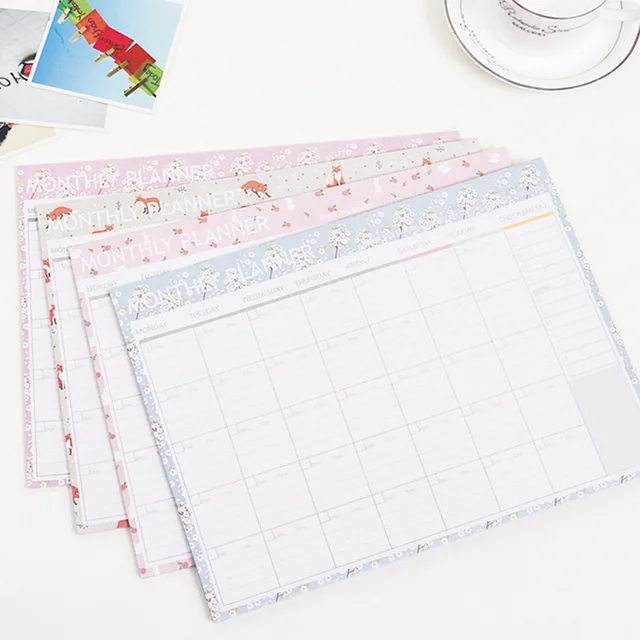 monthly agenda