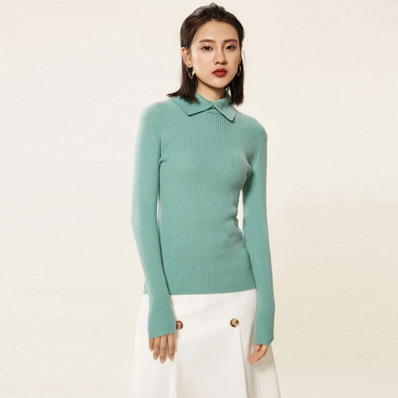 adohon 2018 womens winter Cashmere sweaters and auntmun women knitted Pullovers Turtleneck High Quality Warm Female Solid