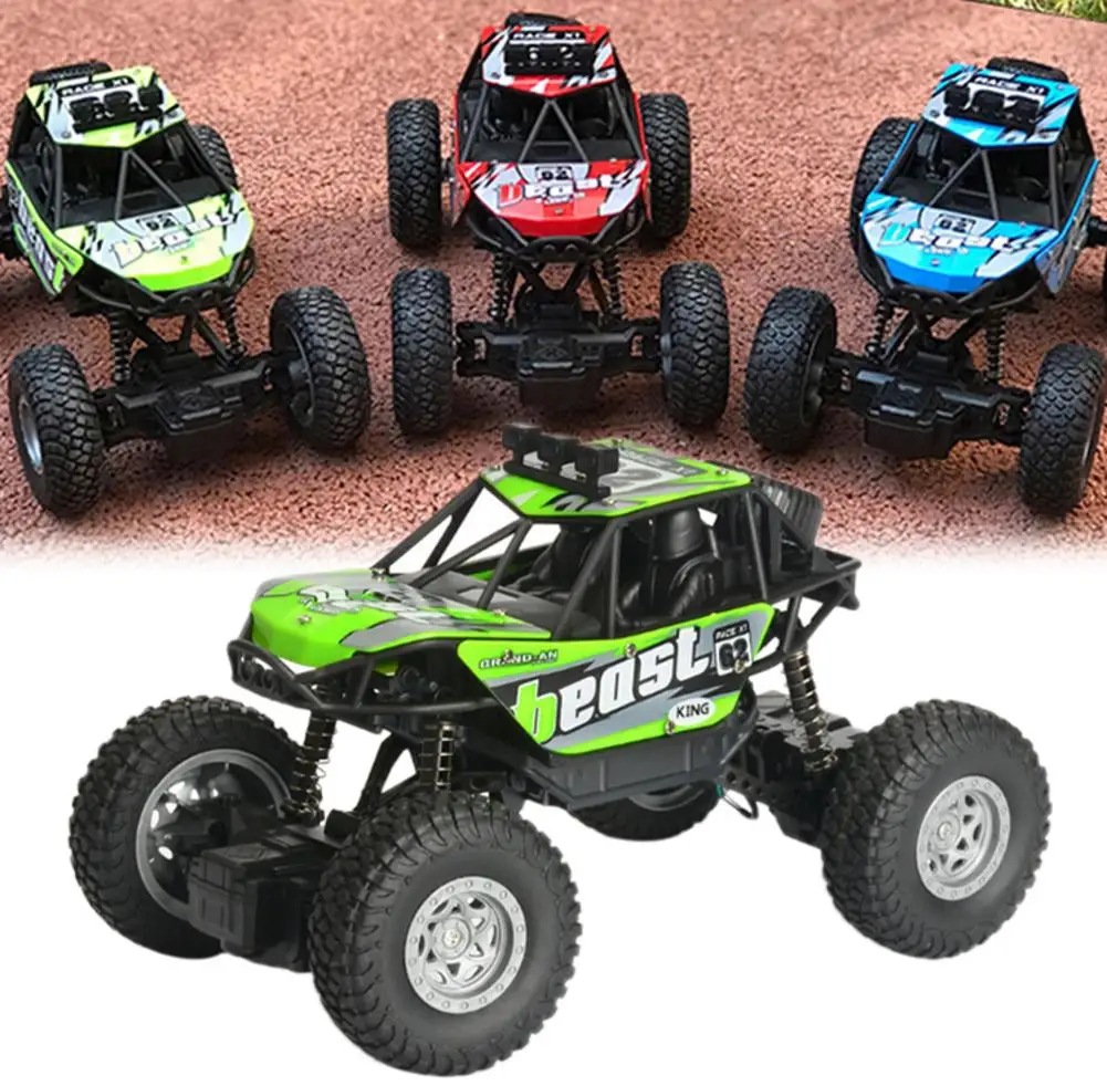 

Children's Four Channel Remote Control Off Road Vehicle 2.4G Rechargeable Climbing Car 1:20 Car Toy Model Kids Birthday Gift