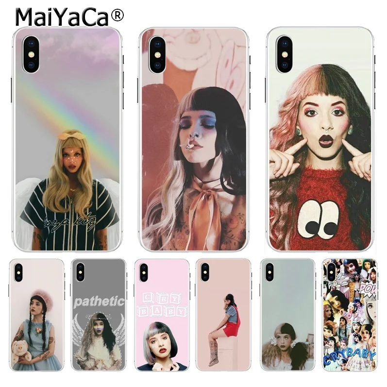 Цветной чехол MaiYaCa Melanie Martinez Pleurnichard 2018 для Apple iPhone 11 pro max 8 7 6 6S Plus X XS 5 5S SE XR |