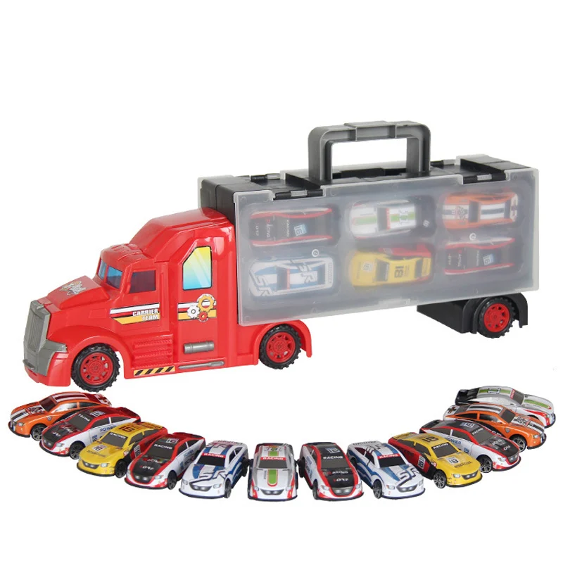  Hot Selling Alloy Car Model Set Various Types Sliding Car Model for Children's Toy Gifts