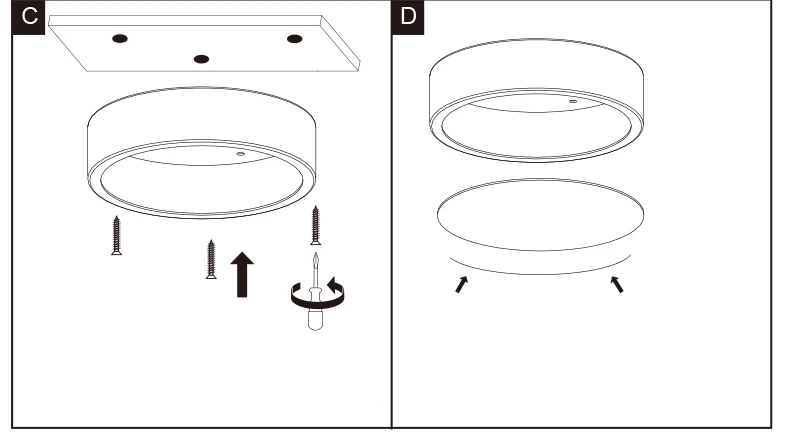 Luzes de Teto Lâmpada do Teto Ultra-fino para Cozinha Sala de Jantar Sala de Estar Luminária de Iluminação para Casa Modernas Redondas Led 18 do teto ultra-fino para cozinha sala de