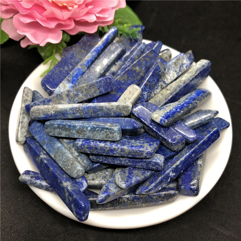 

50g Collectibles Natural Blue Stone Lapis Lazuli Quartz Crystal Point Specimen Healing Stones Home Decoration Quartz Crystals