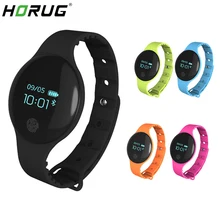 HORUG Smart Bracelet Waterproof Call Message Reminder Fitness Bracelet Watch Men Women Sport Fitness Tracker Smartband Watches
