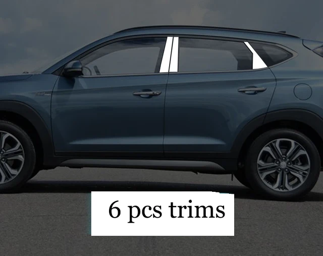 Buy lsrtw2017 304 stainless steel car window trims for