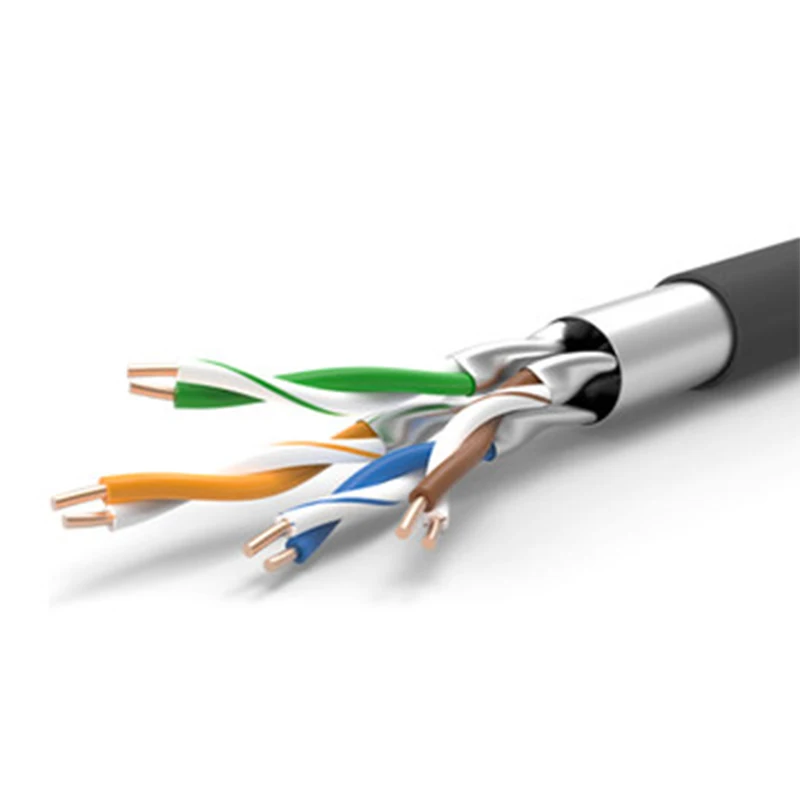 Choseal 30 летие QS6169A cat6a сетевой кабель двойное экранирование витая пара гигабитная