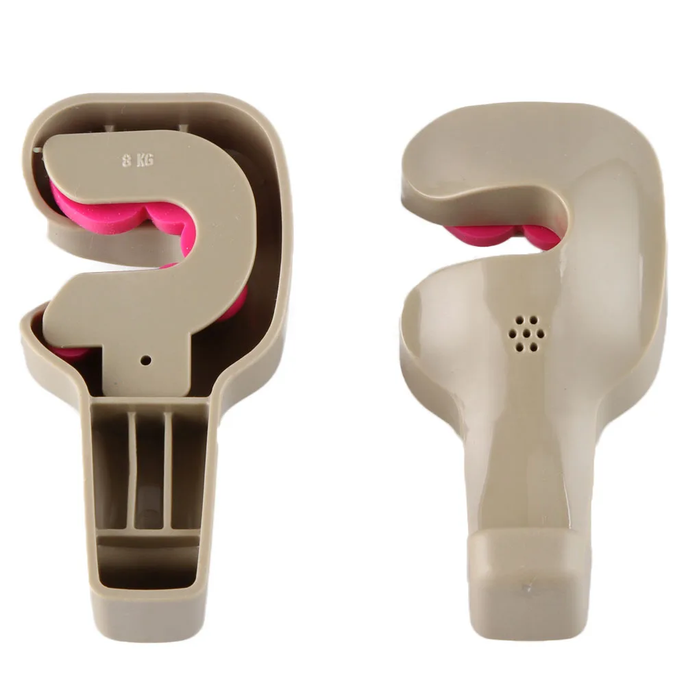 

1 Pair Car Headrest Hook Seat Back Hanger Holder Vehicle Organizer for Handbags Purses Coats and Grocery Bags