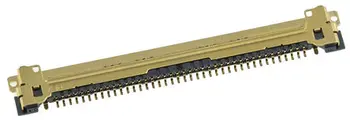 

I-Pex 20455 0.5mm Pitch 40 Way 1 Row Right Angle PCB Mount LVDS Connector, Wire to Board, Solder Termination