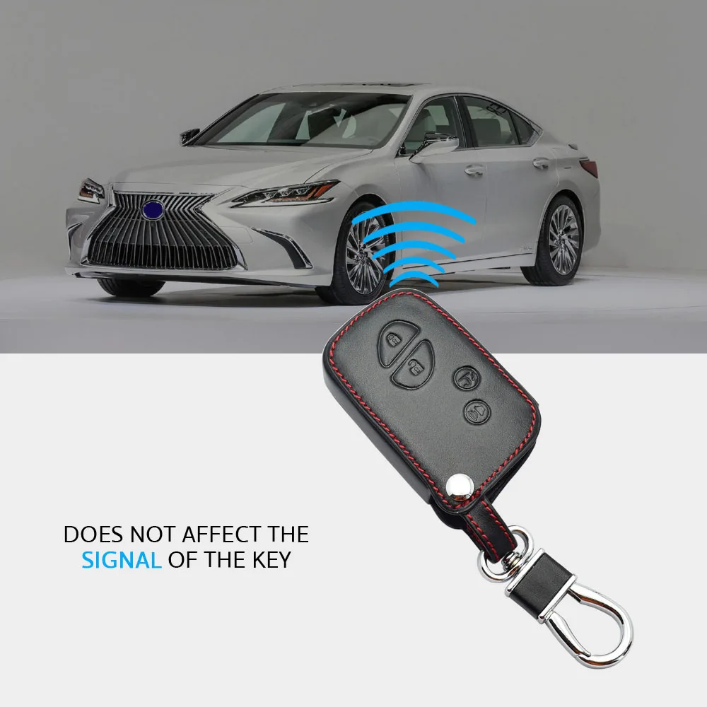 Кожаный чехол для ключей автомобиля для Lexus ES 300h 250 350 IS GS CT200h RX CT200 ES240 GX400 LX570 RX270 умный чехол дистанционного брелока сумка для ключей